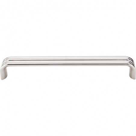 Modern Deco Pull 7" (cc)  Polished Nickel