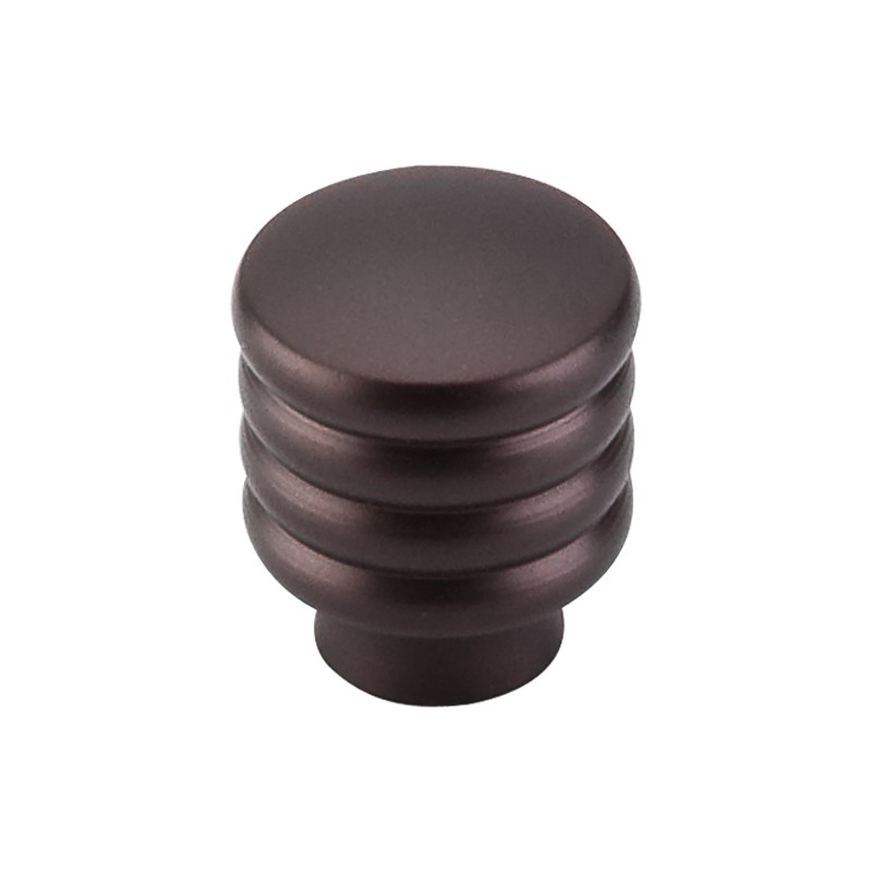 Modern Deco Knob 1"  Oil Rubbed Bronze