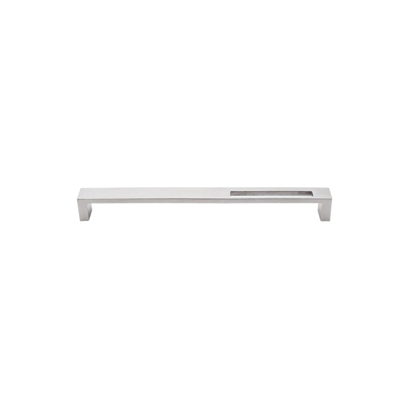 Modern Metro Slot Pull 9" (cc)  Brushed Stainless Steel