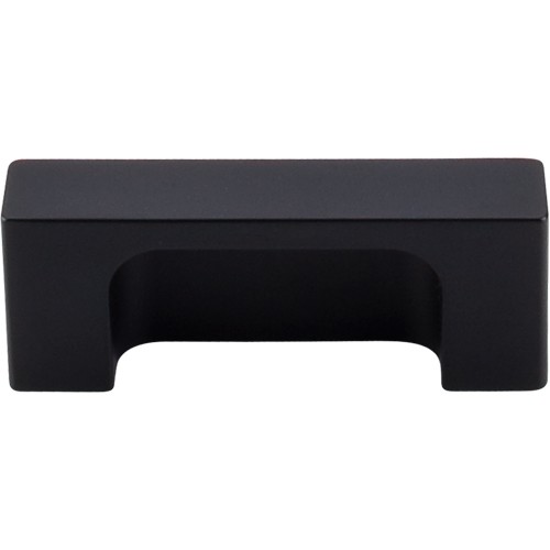 Modern Metro Tab Pull 2" (cc)  Flat Black