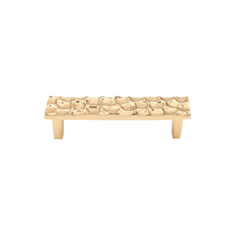 Cobblestone Pull 3 3/4" (cc)  Brass