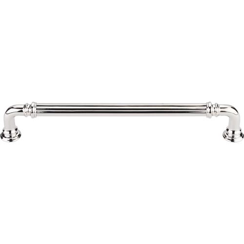 Reeded Pull 7" (cc)  Polished Nickel