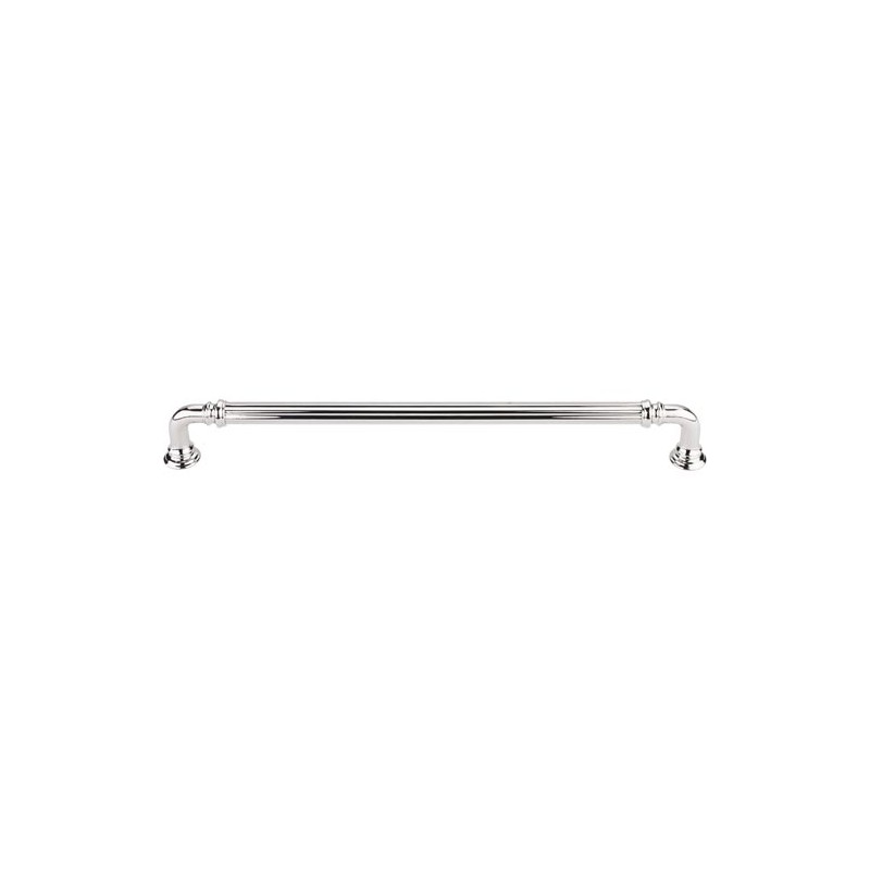 Reeded Pull 9" (cc)  Polished Nickel