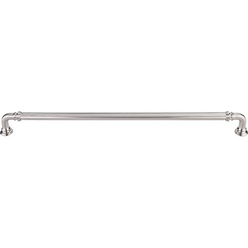 Reeded Pull 12" (cc)  Brushed Satin Nickel