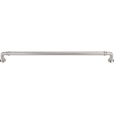 Reeded Pull 12" (cc)  Brushed Satin Nickel