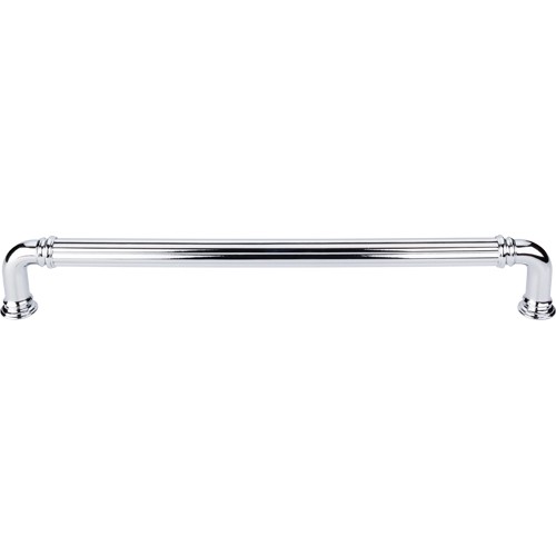 Reeded Appliance Pull 12" (cc)  Polished Chrome