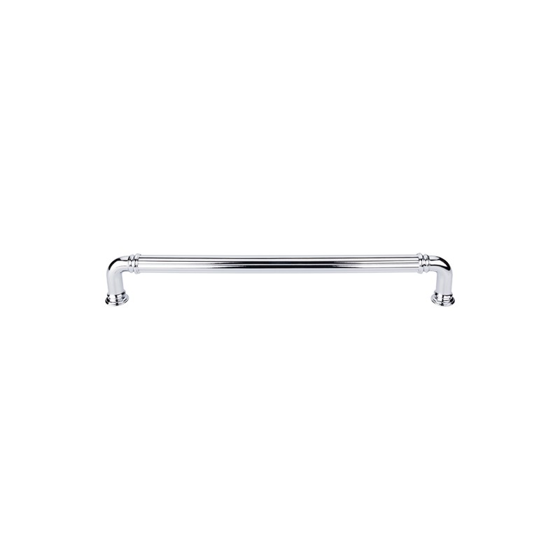 Reeded Appliance Pull 12" (cc)  Polished Chrome