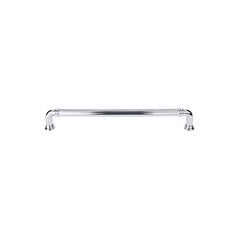 Reeded Appliance Pull 18" (cc)  Polished Chrome