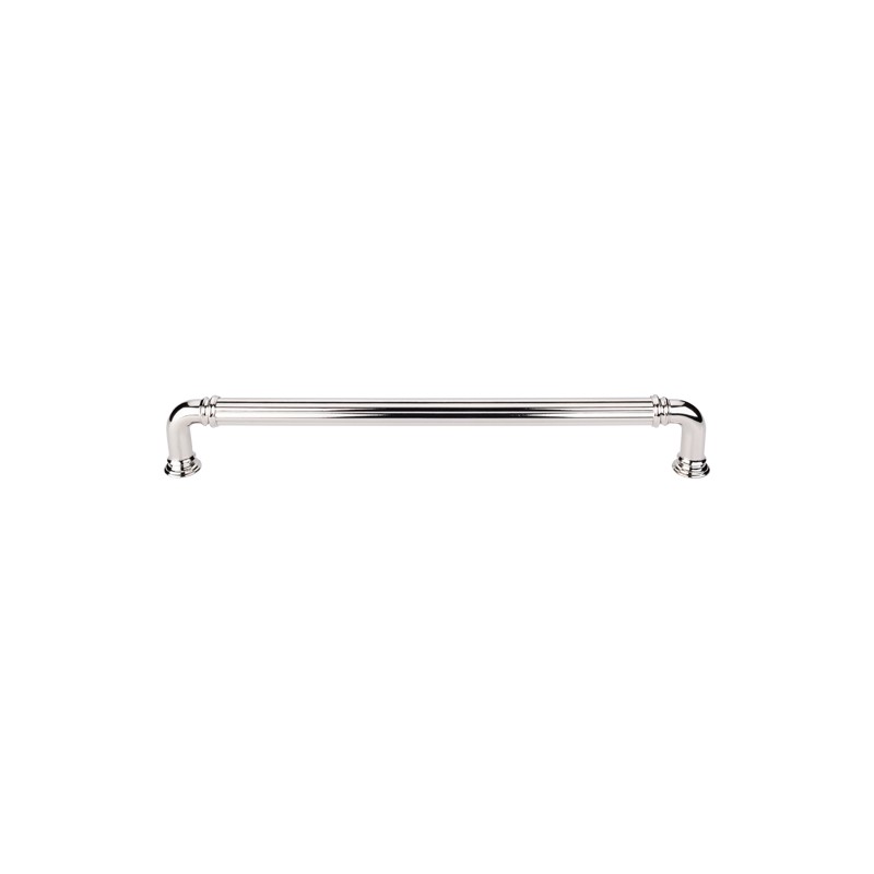 Reeded Appliance Pull 18" (cc)  Polished Nickel