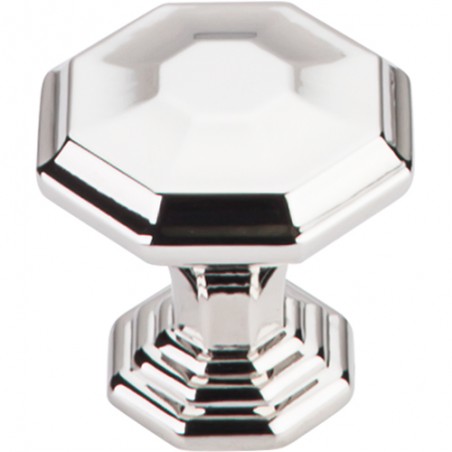 Chalet Knob 1 1/4"  Polished Nickel