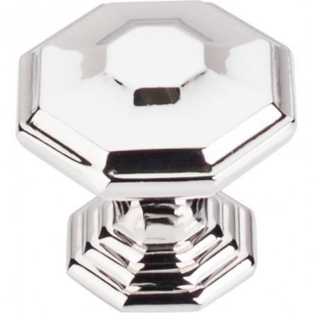 Chalet Knob 1 1/2"  Polished Nickel