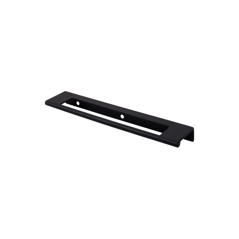 Europa Cut Out Tab Pull 6" (cc)  Flat Black