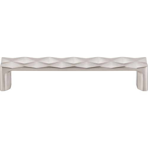 Quilted Pull 5 1/16" (cc)  Brushed Satin Nickel