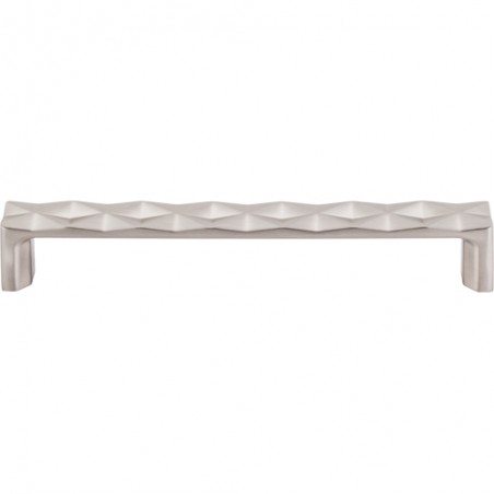 Quilted Pull 6 5/16" (cc)  Brushed Satin Nickel