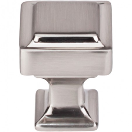 Ascendra Knob 1"  Brushed Satin Nickel