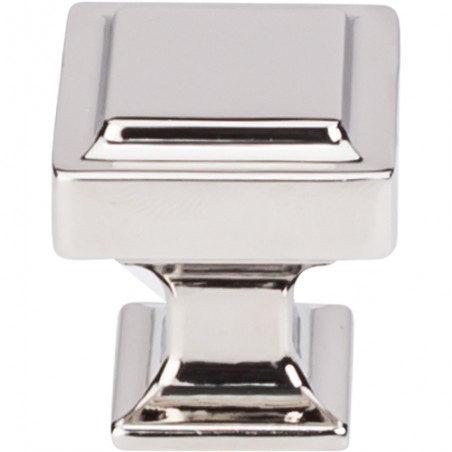 Ascendra Knob 1 1/8"  Polished Nickel