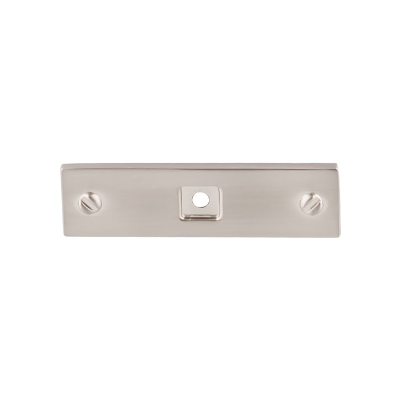 Channing Backplate 3"  Brushed Satin Nickel