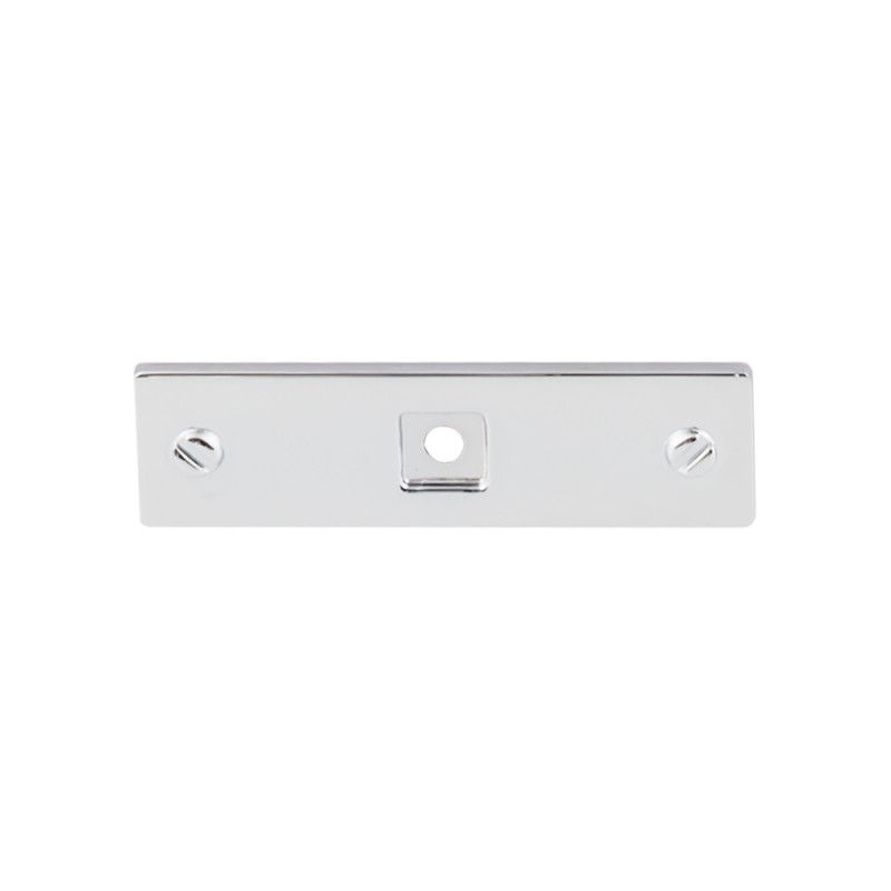 Channing Backplate 3"  Polished Chrome