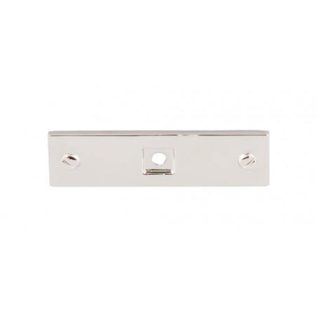 Channing Backplate 3"  Polished Nickel