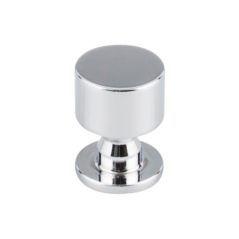 Lily Knob 1"  Polished Chrome