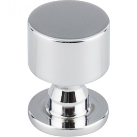 Lily Knob 1"  Polished Chrome