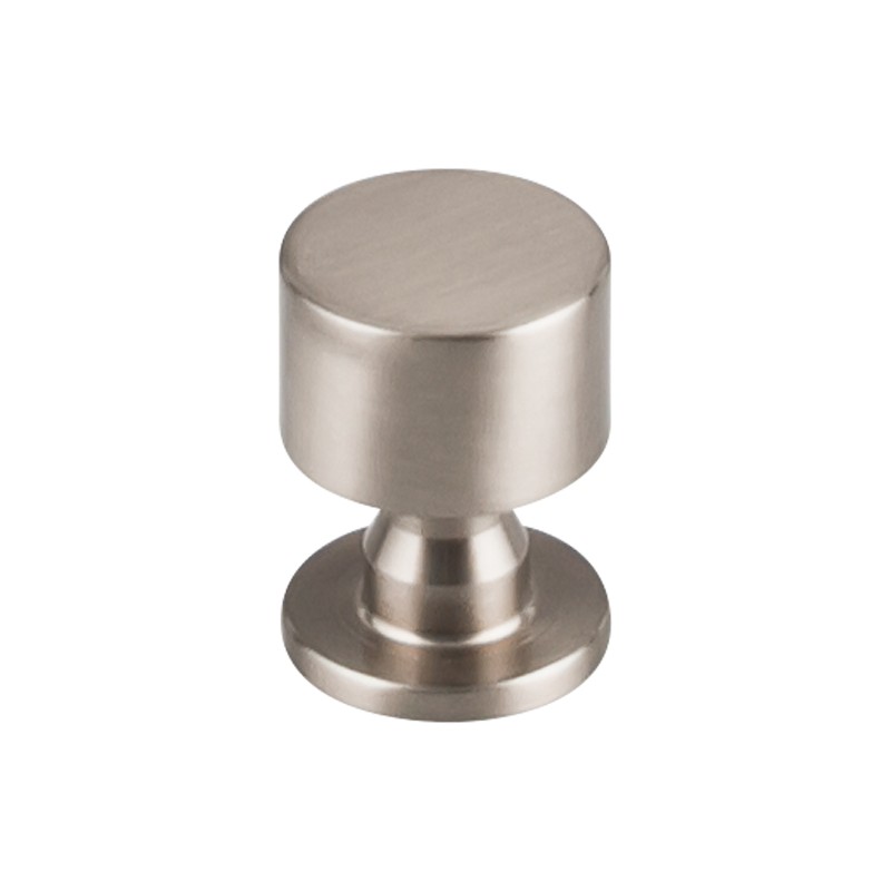 Lily Knob 1"  Brushed Satin Nickel