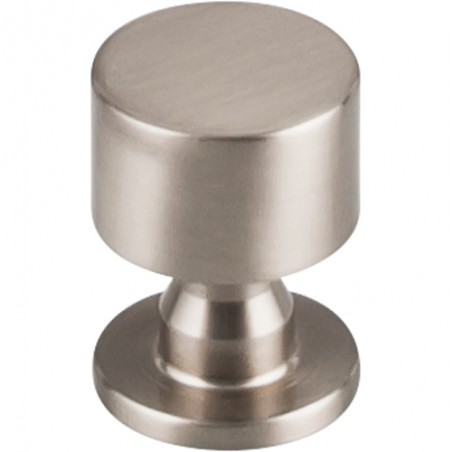 Lily Knob 1"  Brushed Satin Nickel