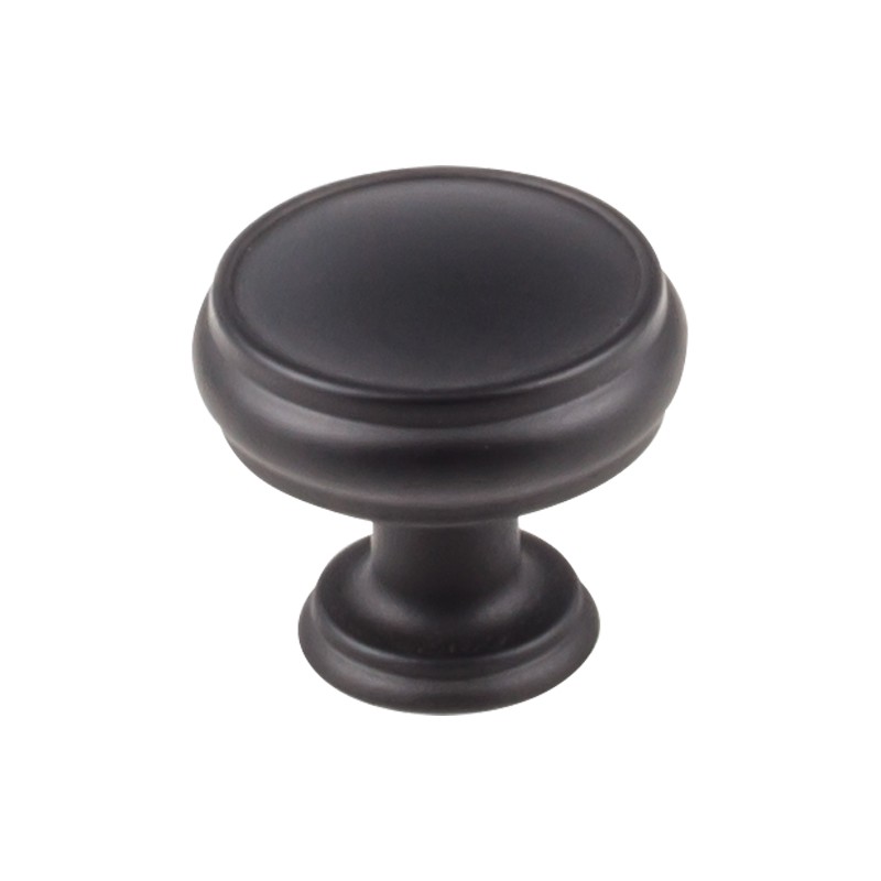 Eden Large Knob  1 3/8"  Flat Black