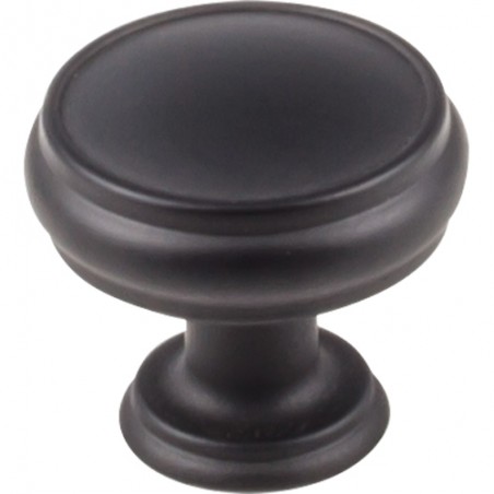 Eden Large Knob  1 3/8"  Flat Black