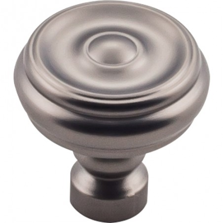 Brixton Button Knob 1 1/4 Inch  Ash Gray