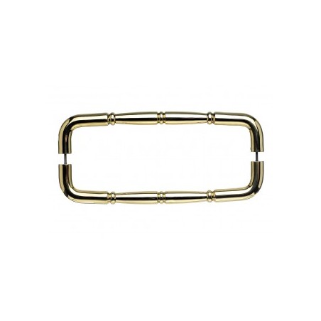 Nouveau Ring Back to Back Door Pull 18" (cc) 
