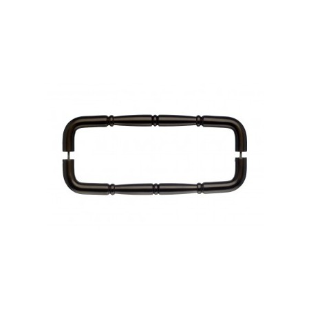 Nouveau Ring Back to Back Door Pull 18" (cc) 