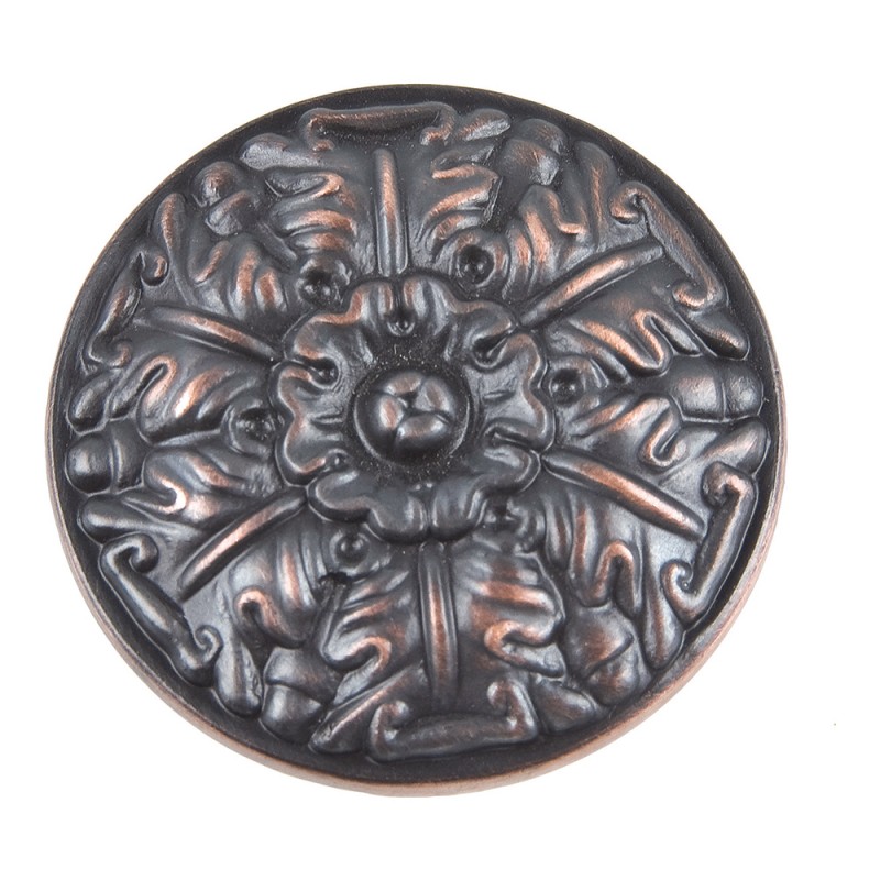 Small Round Hammered Knob - Venetian Bronze