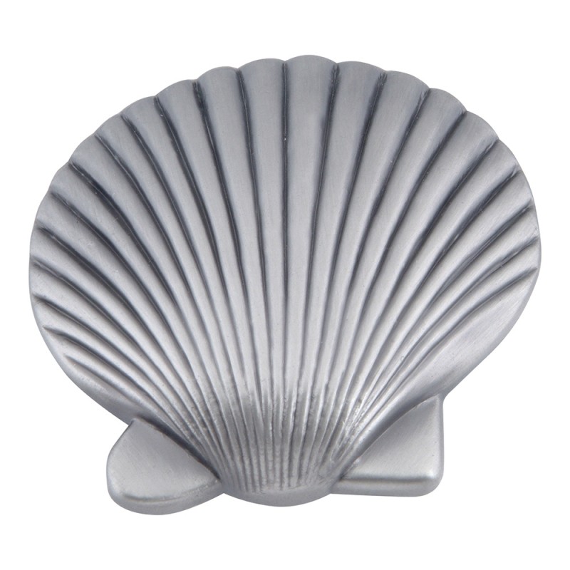 Clamshell Knob - Pewter