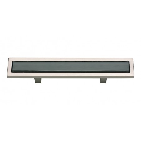 Spa Black Pull 3" CC - Brushed Nickel