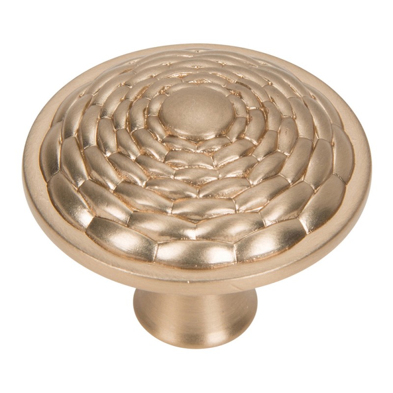 Mandalay Round Knob - Champagne