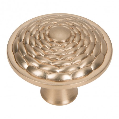 Mandalay Round Knob - Champagne