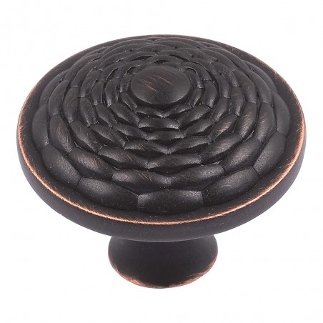 Mandalay Round Knob - Venetian Bronze