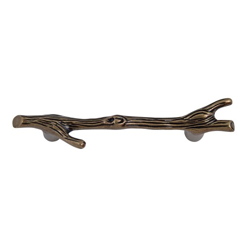 Twig Pull 3" CC - Burnished Bronze
