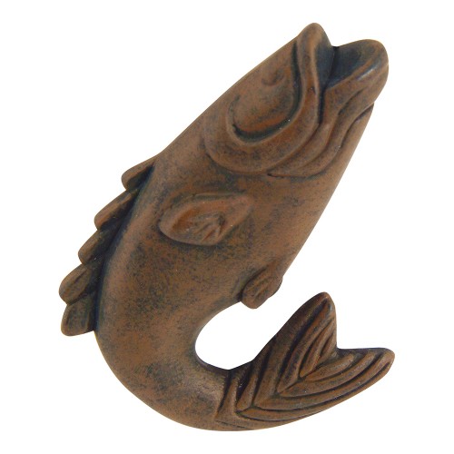 Fish Knob - Rust