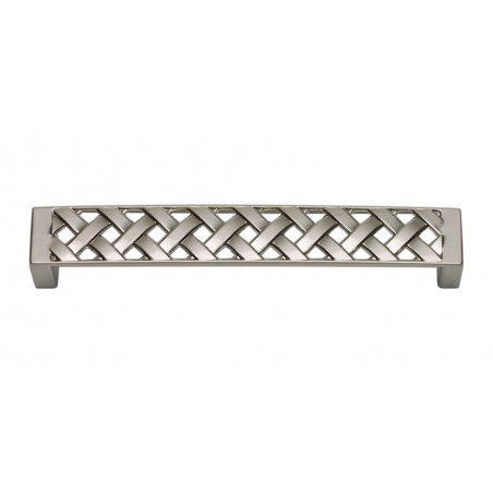 Lattice Pull 128 MM CC - Brushed Nickel