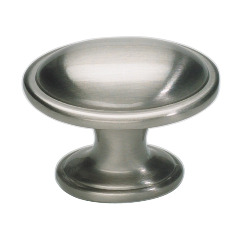 Austen Oval Knob - Brushed Nickel