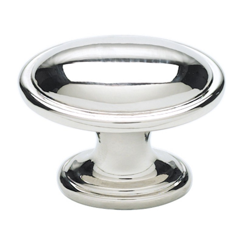 Austen Oval Knob - Polished Chrome