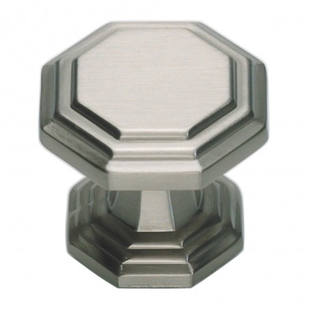 Dickinson Octagon Knob - Brushed Nickel