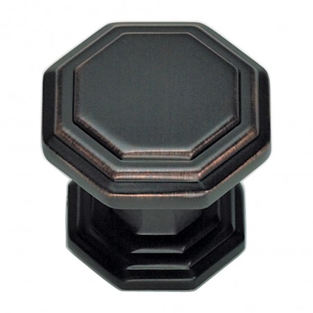 Dickinson Octagon Knob - Venetian Bronze