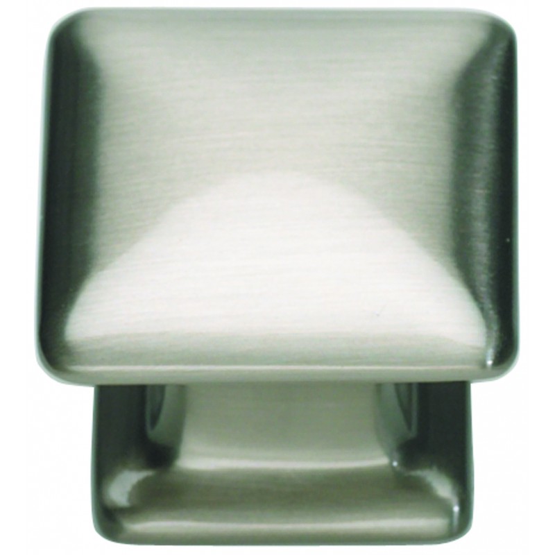 Alcott SquareKnob - Brushed Nickel