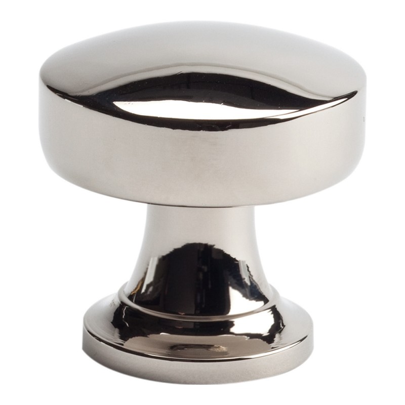 Browning Round Knob - Polished Nickel