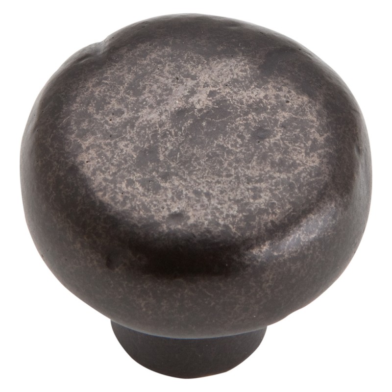 Distressed Round Knob - Oil Rubbed Bronze