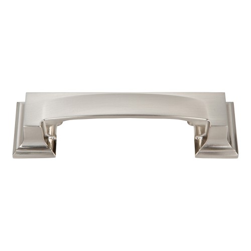 Sutton Place Bin Cup Pull - Brushed Nickel