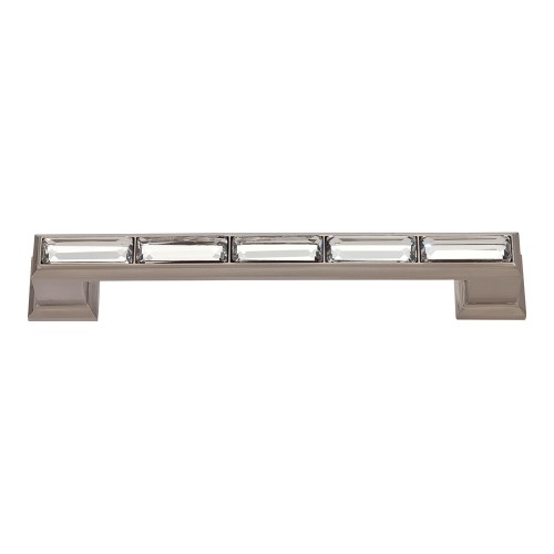 Legacy Crystal Pull 128 MM CC - Brushed Nickel
